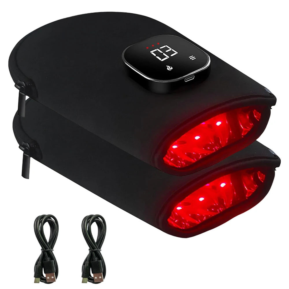 660nm 850nm Mul-tifunctional Massage Red Light Therapy Hand Gloves for Hand Pain Release
