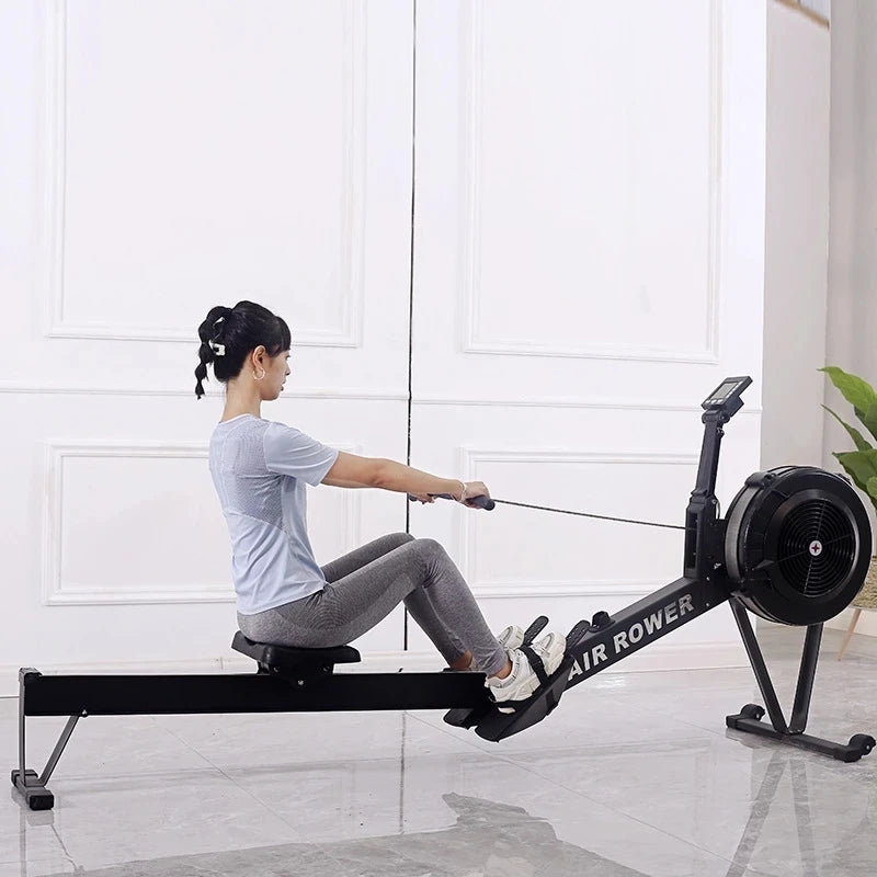 Wind Resistant Rowing Machine, Commercial Home Rowing Machine, Gym, Commercial Foldable Wind Resistant Rowing Machine
