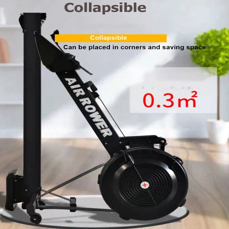 Wind Resistant Rowing Machine, Commercial Home Rowing Machine, Gym, Commercial Foldable Wind Resistant Rowing Machine