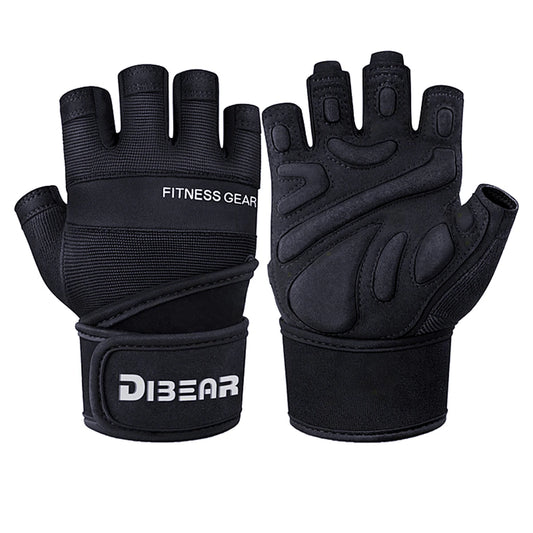 Bodybuilding Gym Gloves Powerlifting Dumbbell Kettlebell Crossift Training Fitness Gloves For Man Women Home Workout