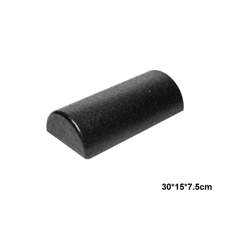 Semi-circular Yoga Column Foam Shaft Balance Dance Fitness Pillow Lumbar Spine Reliever Professional Relaxation Muscle Massage