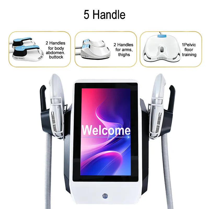 6500W HI-EMT NEO RF Professional Muscle Stimulation Fat Burning Body Slimming Device Emsnova15T Equipment For Salon Spa Use