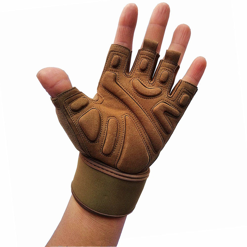 Bodybuilding Gym Gloves Powerlifting Dumbbell Kettlebell Crossift Training Fitness Gloves For Man Women Home Workout