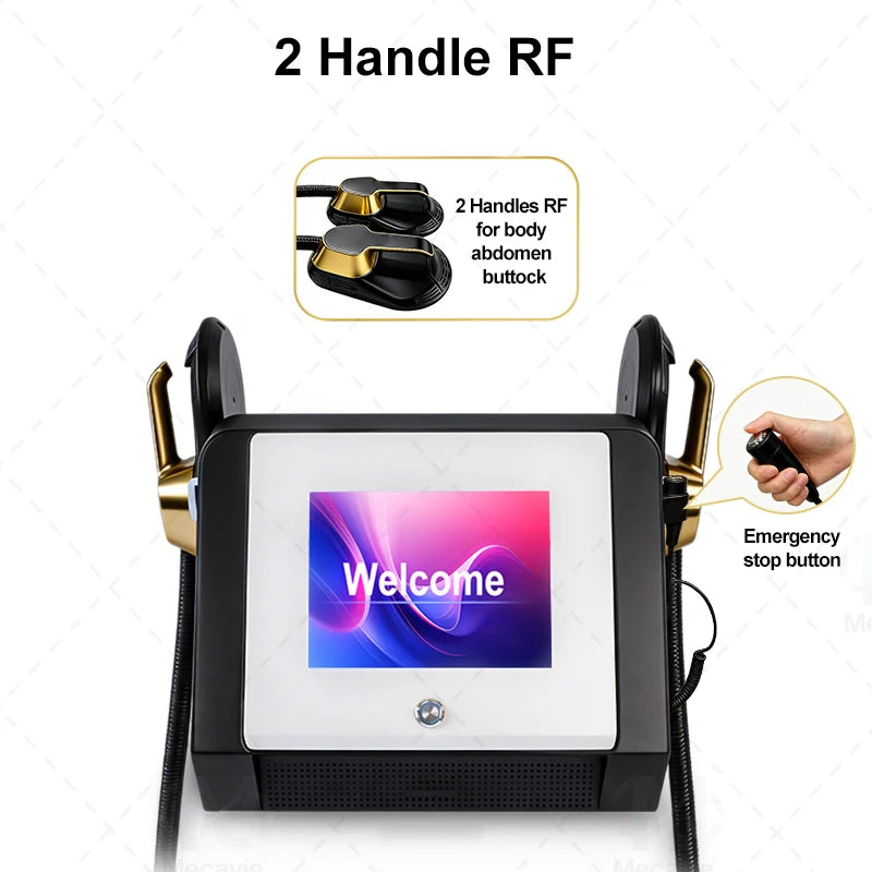 HIEMT RF 15T 6500W Body Sculpt Machine Dual Energy Synchronous Output Muscle Building Fat Burning Butt Lifting Pelvic Floor