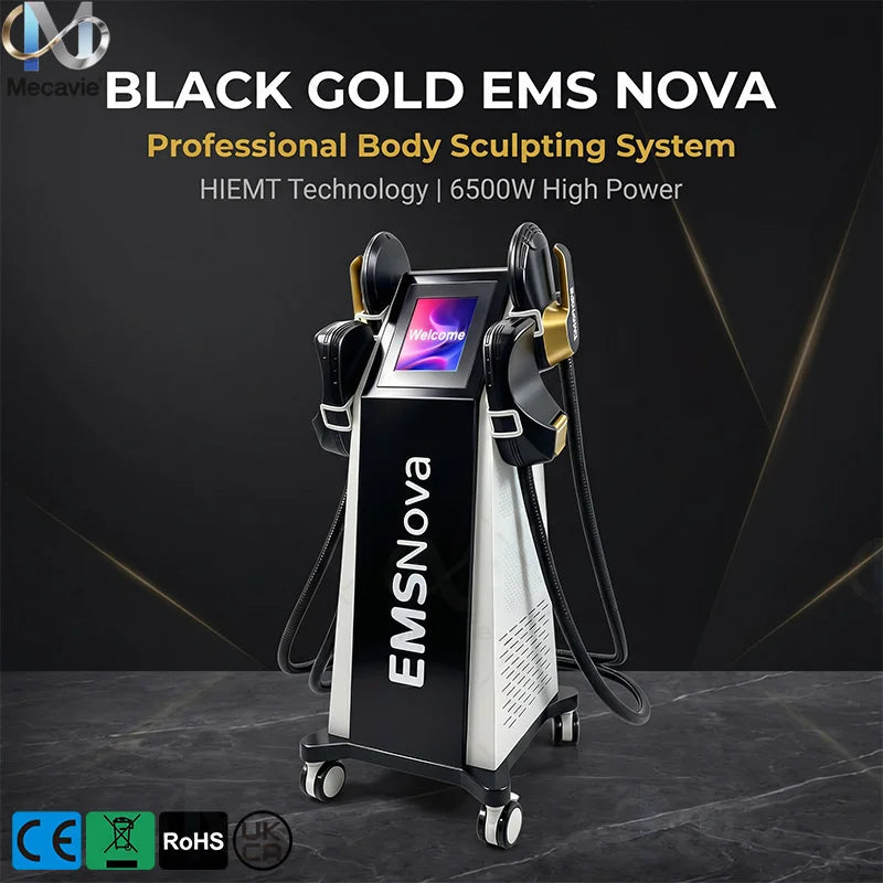 EMSnova NEO RF EMS Body Machine 15 Electromagnetic Slimming Fat And Muscle Stimulation for Pelvic & Body - Non-Invasive Treatment