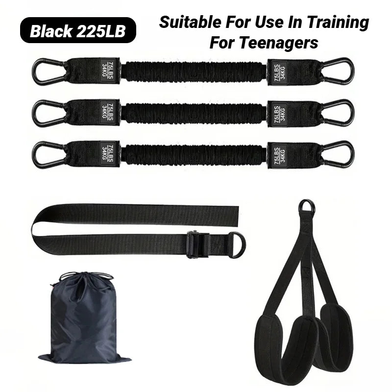 Pull-Up Power With Auxiliary Trainer Elastic Rope Pull Bar Fitness Home Men'S Band Latex Up Assist Belt Indoor Exercise