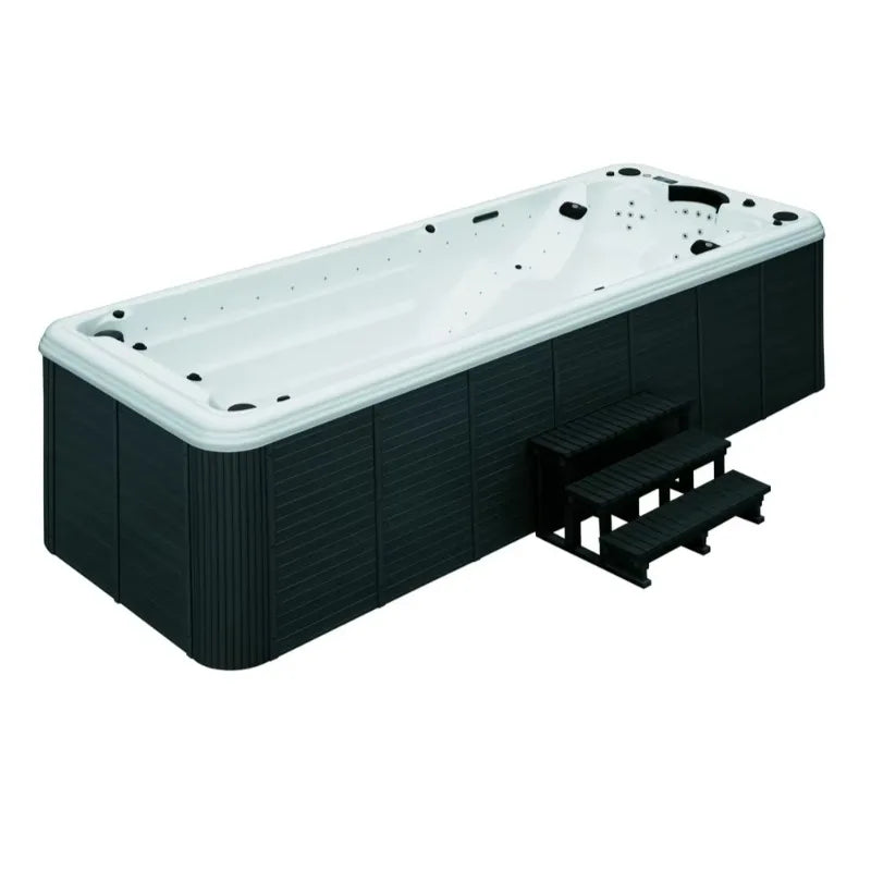 Large Freestanding Massage Swimming Pool Hot Tub Outdoor Spa Pool Whirlpool Water Jet Hydrotherapy Relaxation Home Family Use