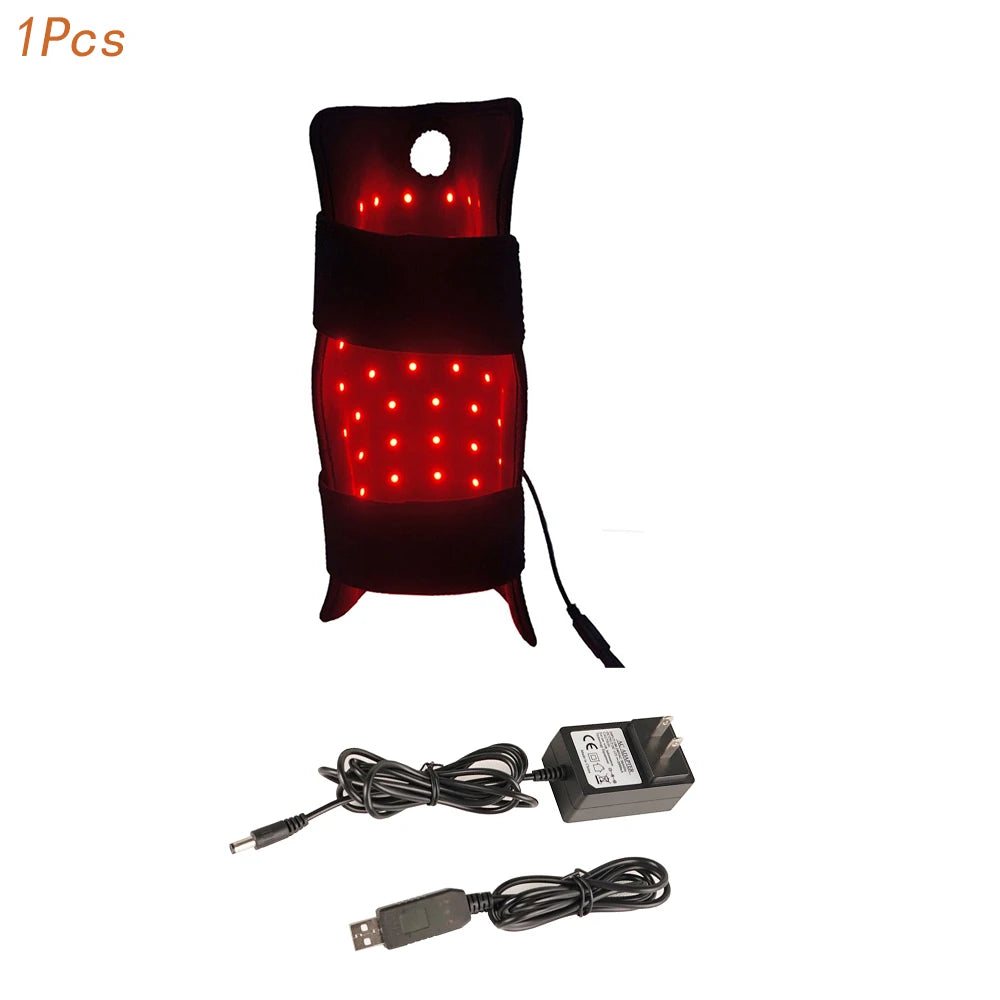 Red Light Therapy Pad for Wrist Brace Joint Pain Relief Infrared Light Devices Heating Pad for Carpal Tunnel Relief Relax Muscle