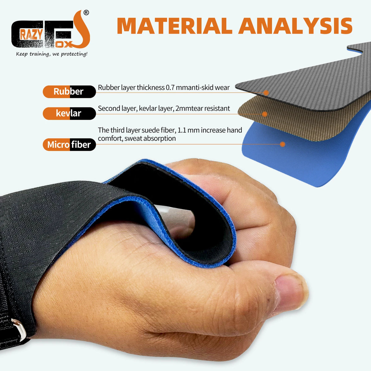 Weightlifting Grip Lifting Glove Crossfit