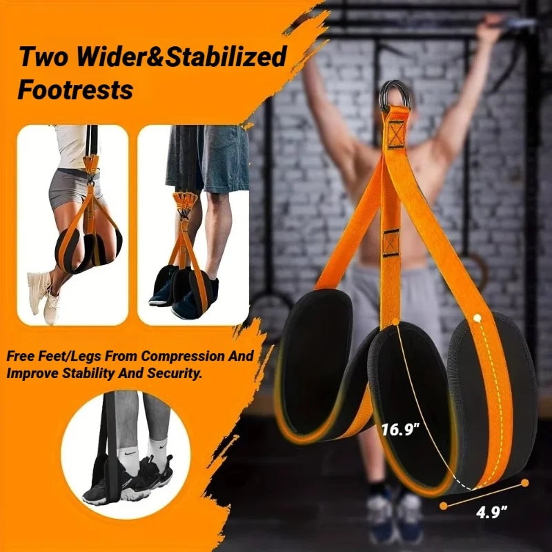 Pull-Up Power With Auxiliary Trainer Elastic Rope Pull Bar Fitness Home Men'S Band Latex Up Assist Belt Indoor Exercise