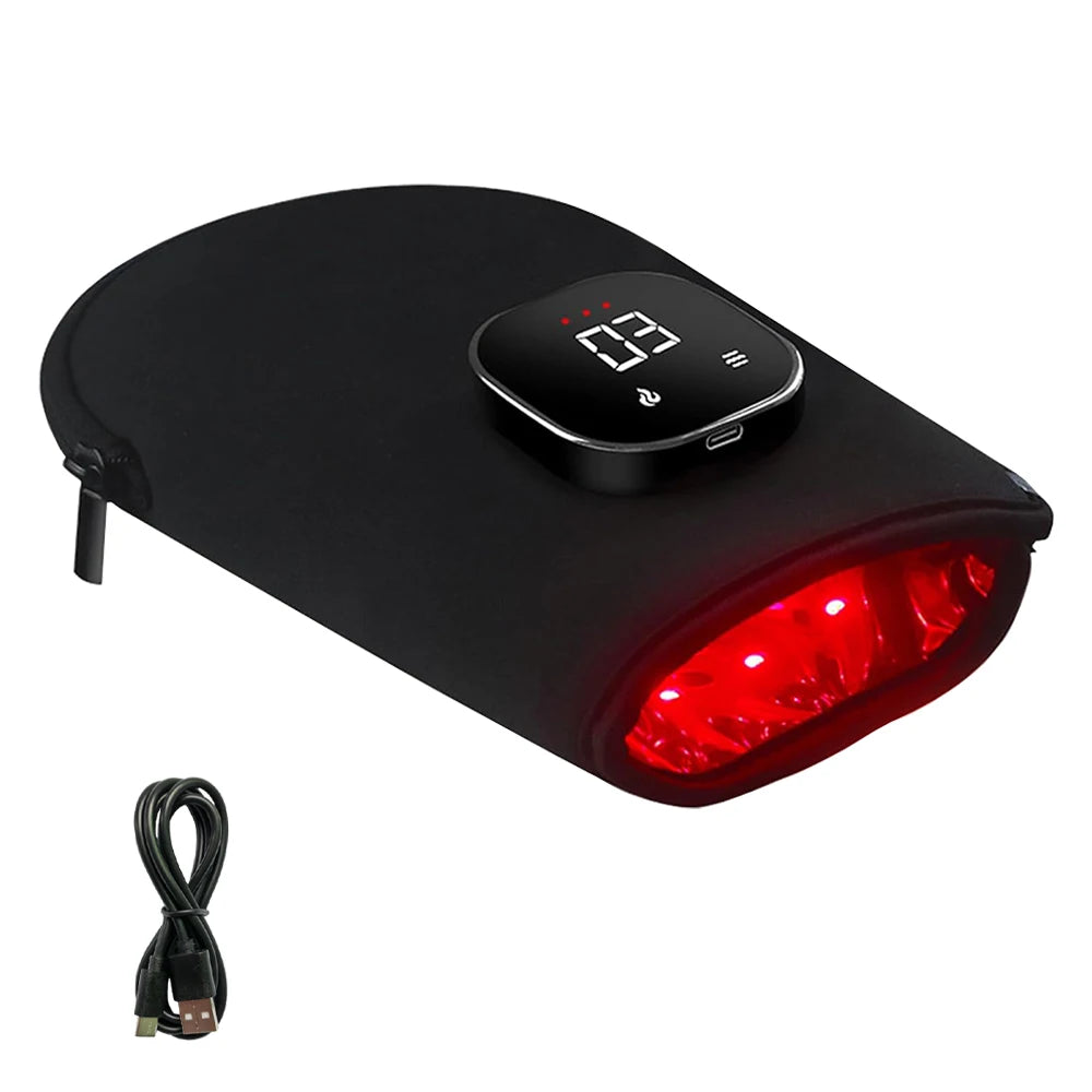 660nm 850nm Mul-tifunctional Massage Red Light Therapy Hand Gloves for Hand Pain Release