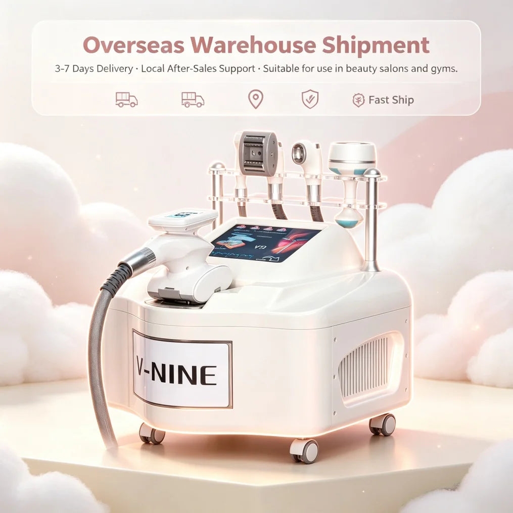 NEW V9 Vela Body Weight Loss Vacuum 80K Cavitation Slimming Roller Shaping Massage Machine Frozen Fat Removal Facial Lift