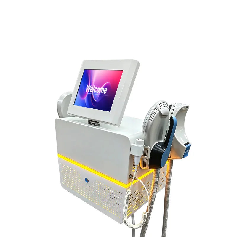 Mecavie 6500W Body Shaping Machine 4 Handles Muscle Stimulation Device Skin Firming Body Contouring Equipment for Salon Home
