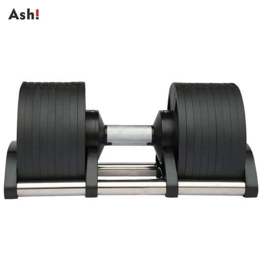 Adjustable Dumbbell Pair 2kg(5lb) or 4kg(9lb) Increase Max 50kg(110lb) Home Gym Weight Set