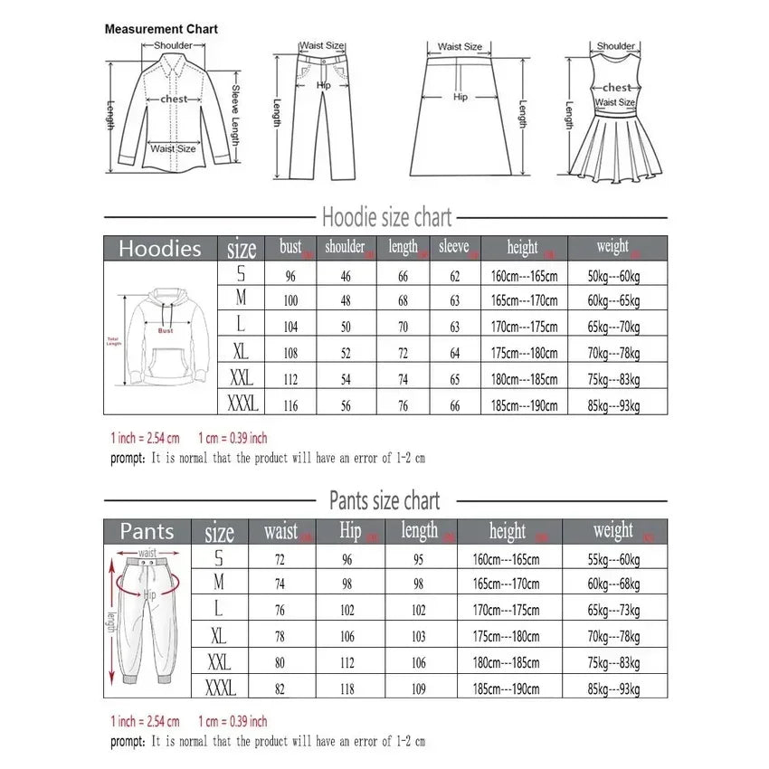 New Men's Sets Autumn Bicycle pullover Hoodie and Pants 2 Pieces Casual Tracksuit Male Brand Running Jogging Sportswear Suit