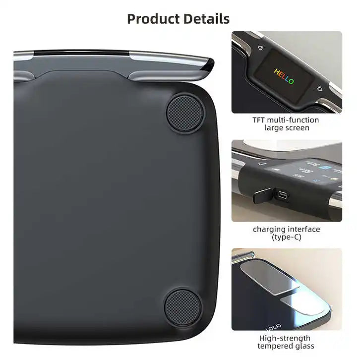 Smart Scale FSA or HSA Eligible,8 Electrodes Digital Bathroom Scale for Body Weight and Fat,BMI, Muscle Mass 50 Body Composition