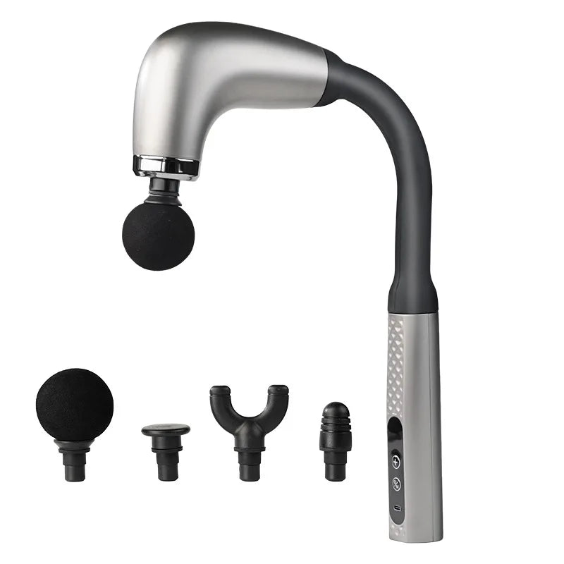 2025 New Smart Fascia Gun Electric Massager Massage Hammer Electric Fascia Gun Home Handheld Hammer Back