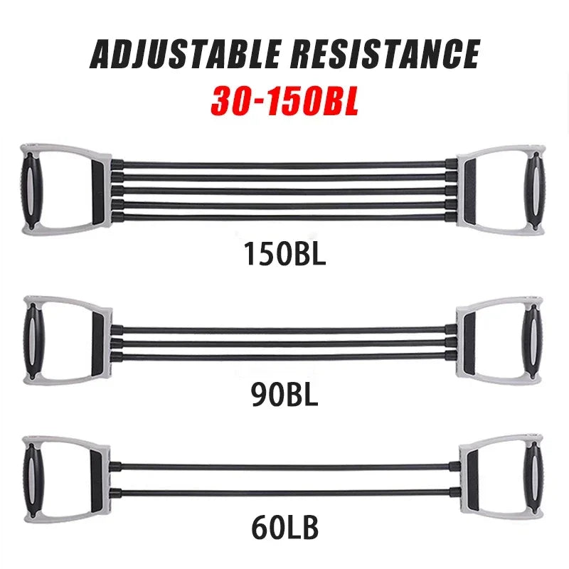 Adjustable Resistance Bands Sports Pull Rope Chest Expander Arm Exerciser Strength Training Gym Equipment for Home